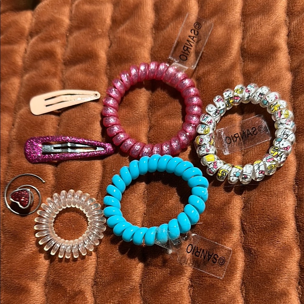 Kawaii Sanrio hair accessories